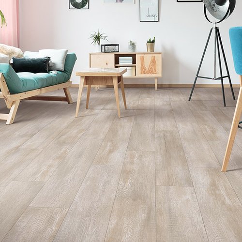 Waterproof floor installation in Ellsworth, WI from Malmquist Home Furnishings