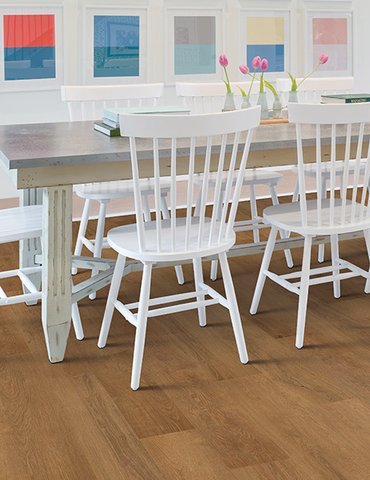 Wood look waterproof flooring in Prescott, WI from Malmquist Home Furnishings