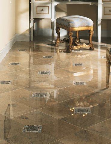 Tile floor installation in Cannon Falls, MN from Malmquist Home Furnishings