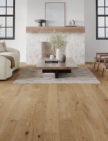 HAND CRAFTED HARDWOOD Chateau  Color: Crepe