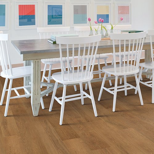 Wood look waterproof flooring in Prescott, WI from Malmquist Home Furnishings